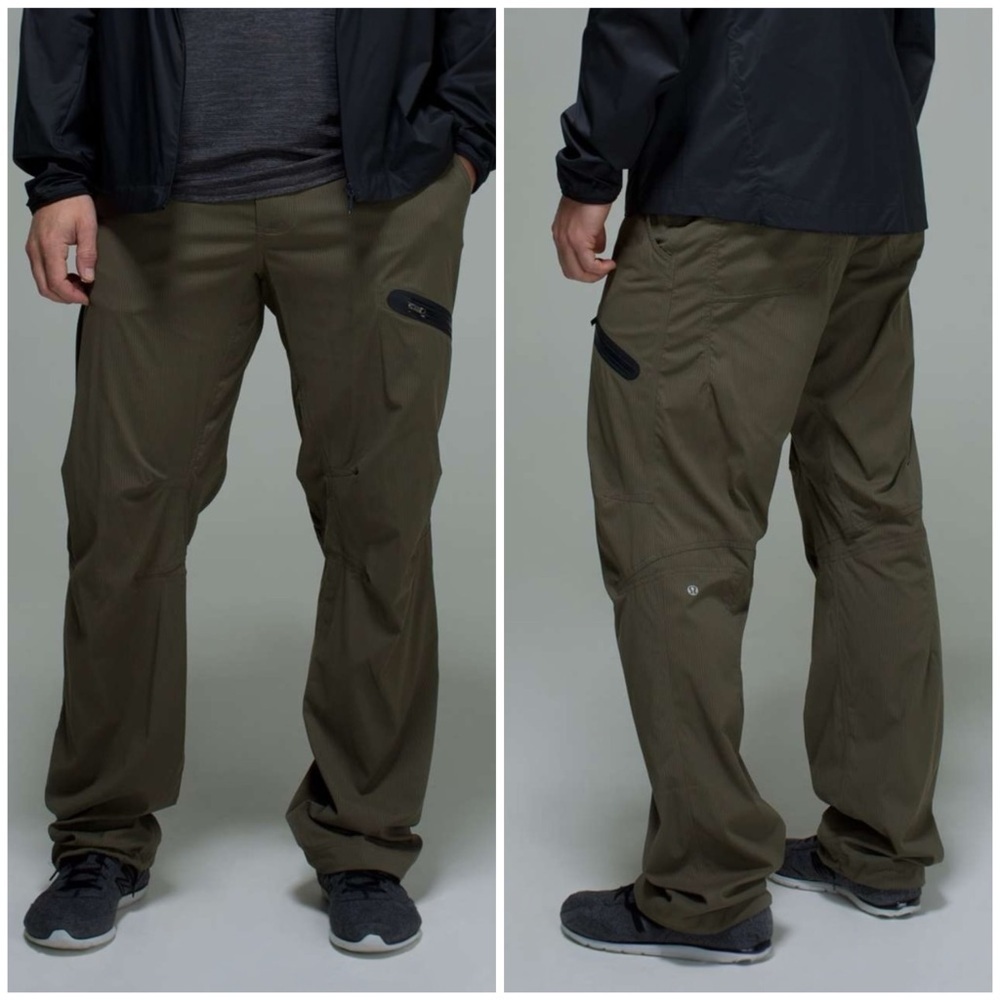 Lululemon Seawall Track Pant II Size Medium Men’s Fatigue Green Joggers M5180S